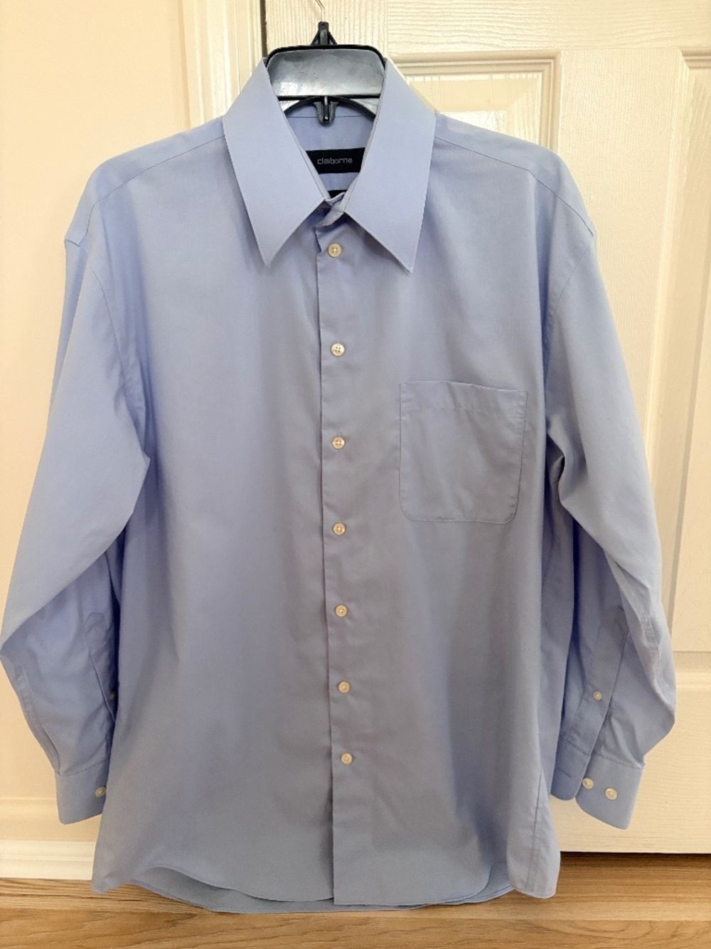 Claiborne Light Blue shirt.